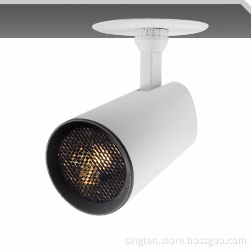 Recessed Commercial COB LED Spot Lighting, Clothing Shop LED Track Light 20W 25W 30W 35W 45W